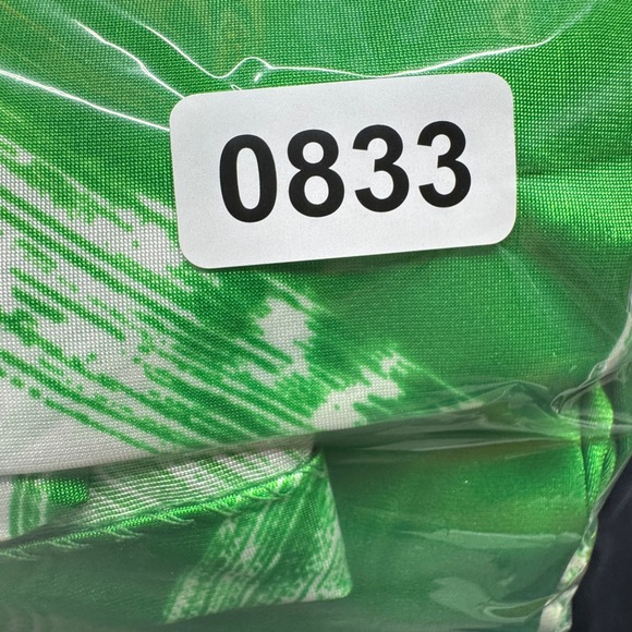 Vintage Mauna Kea Beach Hotel Hawaii Mens XL Green White Abstract Aloha Shirt - Picture 8 of 8